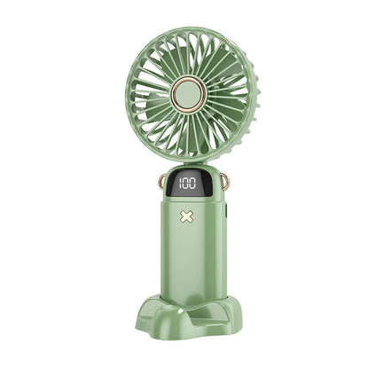 Portable Hand-Held Fan Mini Folding Desk Fan Cooler Cooling USB Rechargeable UK